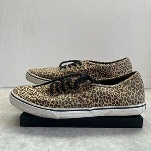Vans Authentic Leopard Print Low Top Sneakers Shoes Unisex Sz Mens 8.5 womens 10